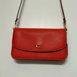 Coach, Hayden, Pebbled, Leather, Crossbody Bag.